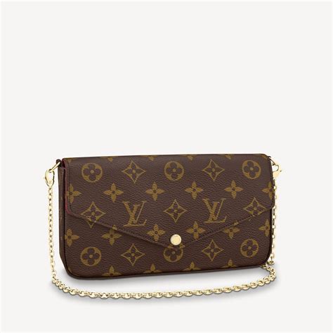 louis vuitton felicie pochette black interior|felicie pochette monogram canvas.